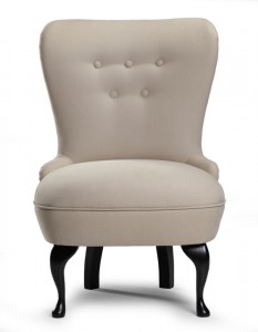 Fotoliu fix tapitat cu stofa Envy Beige, l64xA70xH85 cm