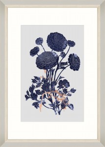 Tablou Framed Art Indigo Ranunculus