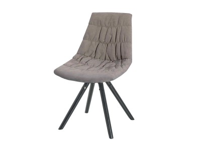 Scaun tapitat cu stofa, cu picioare de lemn Klass Intense, l47xA54xH80 cm