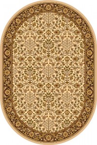 Covor Itamar Cream Oval, Wilton