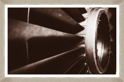 Tablou Framed Art Jet Airplane Sepia II
