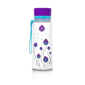 Sticla pentru apa Equa Purple Leaves- 600ml
