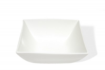 Set 6 boluri supa Alb, East meets West 18 cm