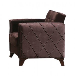 Fotoliu fix tapitat Ikon Maro deschis K1, l90xA84xH82 cm