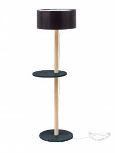 Lampadar Lamp Ufo Black / Graphite