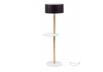 Lampadar Lamp Ufo White / Black