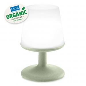 Lampa de veghe cu port USB, Light To Go Verde, Ø18xH28 cm