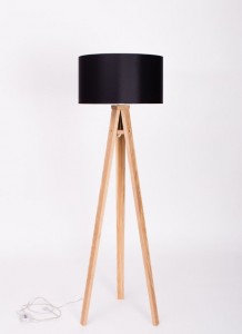 Lampadar Lamp Wanda Black / Ash