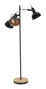 Lampadar din metal Cups Negru