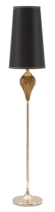 Lampadar Fashion Negru / Auriu