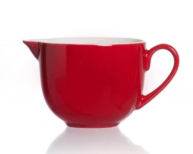 Set latiere din portelan Doppio Red, Flirt, 160 ml, 2 piese