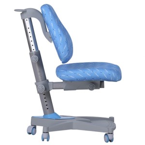 Scaun Leader Ergodesk, Blue, L42xl42xh29/45 cm