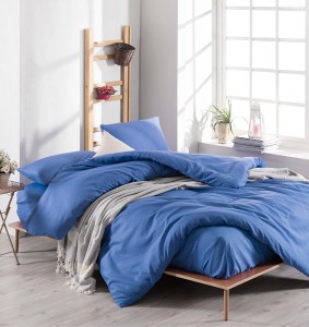 Lenjerie de pat Duzboia Albastru, 200 x 220 cm