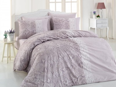 Lenjerie de pat Ranforce Custom Custom V1 Grey