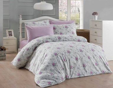 Lenjerie de pat Ranforce Karin V3