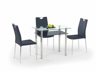 Masa din sticla Lesley 90, L90xl60xh76 cm