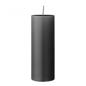 Lumanare Candle Grey Ø7xH20 cm