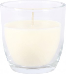 Lumanare parfumata in pahar Vanilie, Ø7,5xH7,5 cm