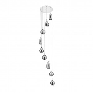 Lustra Amber Milano 9 Crom, AZ3673