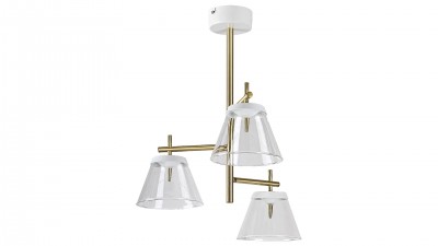 Lustra Aviana Three 5031 Alb / Bronz