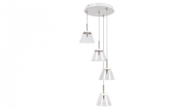 Lustra Aviana Four 5032 Alb / Bronz