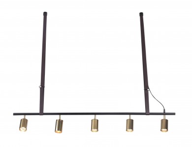 Lustra Biram Negru / Auriu, AZ2637