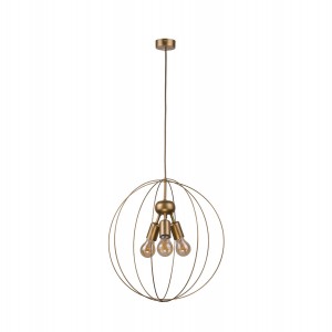 Lustra Bullet Auriu Antichizat