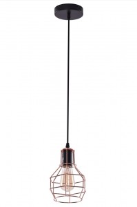 Lustra Carron 1 Cupru / Negru, AZ1659