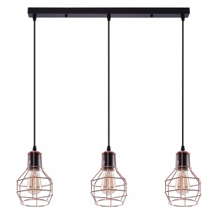 Lustra Carron 3 Line Cupru, AZ2141