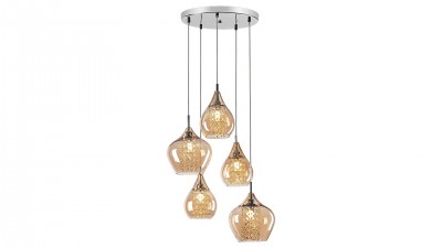 Lustra Cassandra 6660 Crom / Chihlimbar