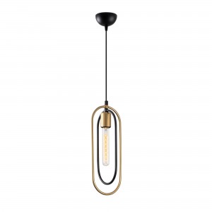 Lustra Cerco 2011 Negru / Auriu