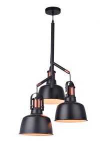 Lustra Darling 3 Negru, AZ2147