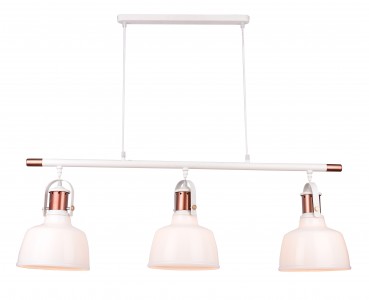 Lustra Darling Glass 3 Line Alb, AZ2145