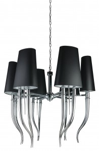 Lustra Diablo 6 Big Negru, AZ1390