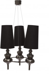 Lustra Fashion 3 Negru