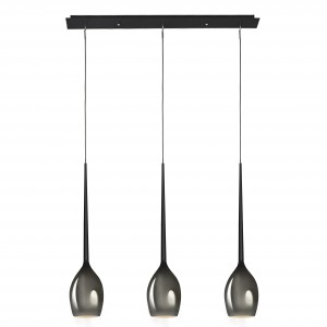 Lustra Izza 3 Fumuriu, AZ2937