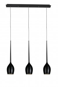 Lustra Izza 3 Negru, AZ2321