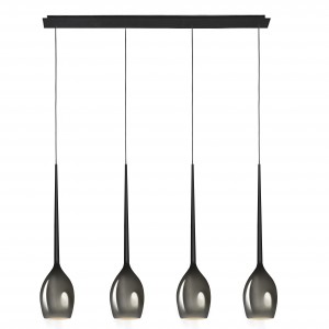 Lustra Izza 4 Fumuriu, AZ2938