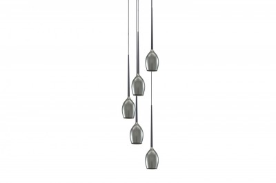 Lustra Izza 5 Fumuriu, AZ2939