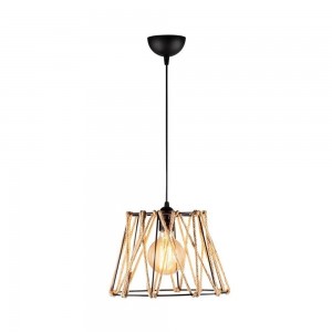 Lustra Jutini MR-784 Negru / Natural