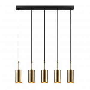 Lustra Kem 6386 Auriu Antichizat / Negru