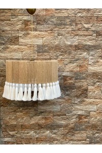 Lustra Makrome Tassel Crem / Natural