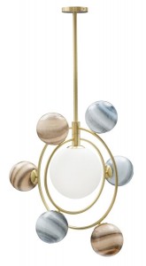 Lustra Universe Auriu / Multicolor