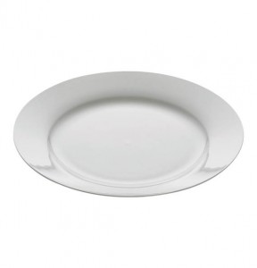 Set 6 Farfurii Cashmere Alb, Portelan, l15,5 cm