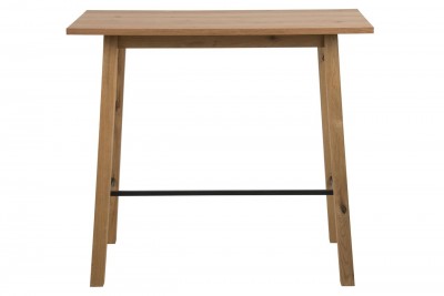 Masa de bar din furnir Chara Stejar, L117xl58xH105 cm 