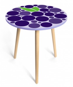 Masa de cafea Blackberry, Ø50xh50 cm 