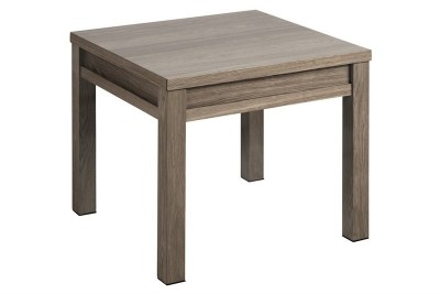 Masa de cafea, din lemn si furnir Brentwood Oak, L58xl58xH50 cm