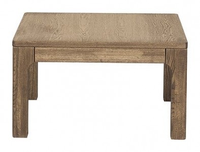 Masa de cafea din lemn si furnir Negro 41 Oak, L80xl80xH45 cm