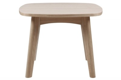 Masa de cafea din MDF si furnir Marte Stejar Deschis, L58xl58xH49 cm