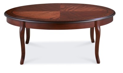 Masa de cafea din MDF si furnir Royce C Nuc, L120xl80xH45 cm